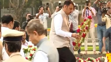 India News | Maharashtra: CM Fadnavis, Dy CM Shinde Pay Tributes on State Martyrs' Memorial Day