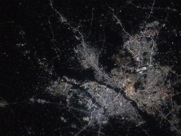 World News | This Indian City Glows as Brightly as Tokyo, Singapore in ISS Night Images