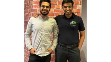 Business News | SVU-supported and Riidl-backed Startup ACS Energy Secures INR 1.1 Crore in Funding
