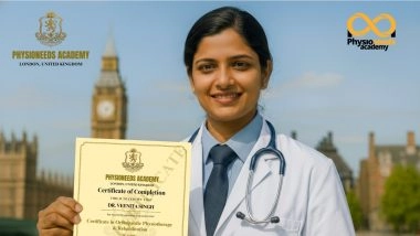 Business News | UK-Based Physioneeds Academy Expands Advanced Physiotherapy & Rehabilitation Programs Across India