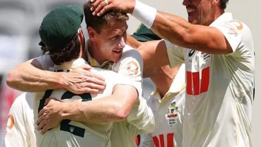 Sports News | Ashes 1st Test: Starc's 7-fer Skittles out England for 172, Archer Gets Debutant Weatherald (Day 1, Tea)