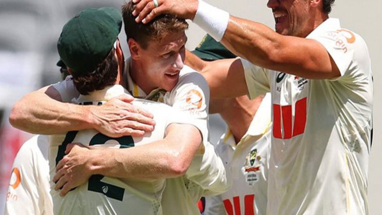 Sports News | Ashes 1st Test: Starc's 7-fer Skittles out England for 172, Archer Gets Debutant Weatherald (Day 1, Tea)