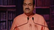 Business News | Gautam Adani Calls for India's Civilisational Strength to Guide Its Future Amid AI Shift