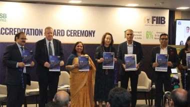 Business News | AACSB Panel Confers Accreditation at FIIB Campus, Marking a Milestone for Delhi's Leading City B-School