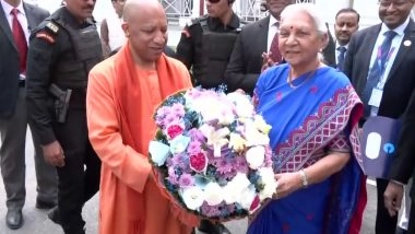 India News | UP CM Yogi Calls on Governor Anandiben Patel on Her Birthday