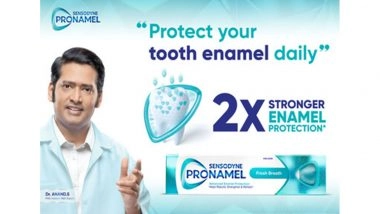 Business News | Sensodyne Launches Globally Trusted Pronamel in India, Offering Advanced Enamel Care and Protection