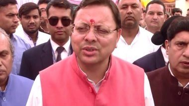 India News | Uttarakhand: CM Pushkar Singh Dhami Participates in Jeevandeep Seva Nyas Program