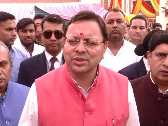 India News | Uttarakhand: CM Pushkar Singh Dhami Participates in Jeevandeep Seva Nyas Program