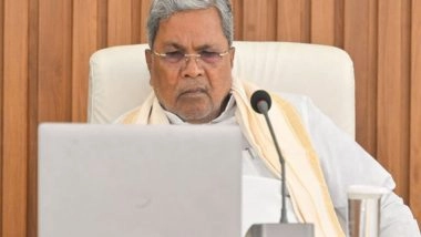 India News | Central Government Not Purchasing Maize as Per Rules: Karnataka CM Siddaramaiah