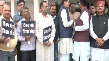 India News | Bihar Congress Workers Protest Against State Chief Rajesh Ram and In-charge Krishna Allavaru After Poor Poll Performance