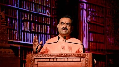 Business News | Gautam Adani Announces Rs 100 Cr Contribution to Indology Mission
