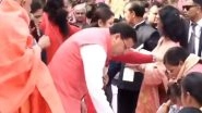 India News | Uttarakhand CM Performs 'Kanya Pujan' with Wife in Roorkee