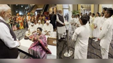 World News | 'Cultural Connect is Timeless': PM Modi Witnesses Moving Performances by Diaspora in South Africa