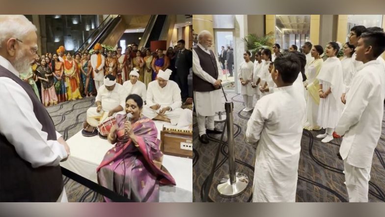 World News | 'Cultural Connect is Timeless': PM Modi Witnesses Moving Performances by Diaspora in South Africa