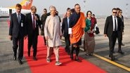 World News | Bhutanese PM Tshering Tobgay Arrives in Dhaka for Two-day Visit