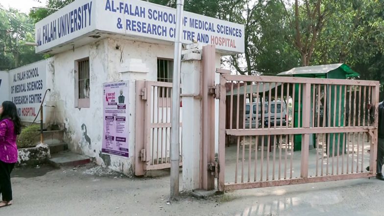 India News | NCMEI Issues Show-cause Notice to Al-Falah University over Its Minority Status