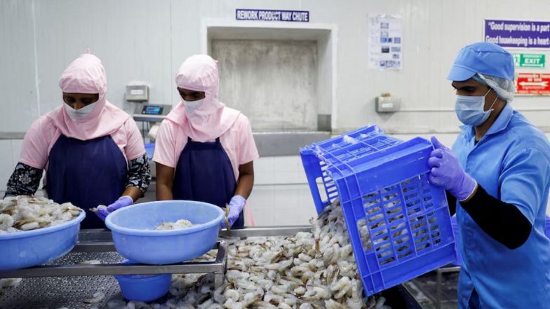 Business News | Non-American Markets Fuel India's Shrimp Export Jump 2025-26: Report