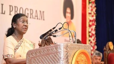 India News | President Murmu Highlights Sri Satya Sai Baba's Legacy in Education, Healthcare, Nation-nuilding