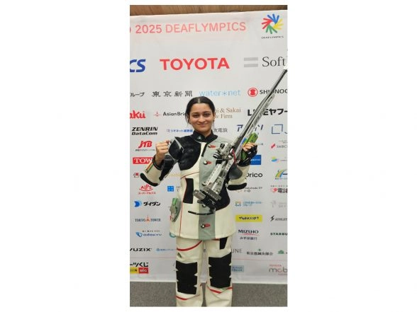 Sports News | Mahit Sandhu Clinches Gold in 50m Rifle 3 Positions, Her Fourth Medal at Deaflympics