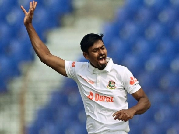 Sports News | Taijul Islam Overtakes Shaikb Al Hasan to Become Leading Wicket-taker for Bangladesh in Tests