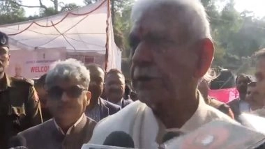 India News | J-K: LG Manoj Sinha Lays Foundation for New Houses Affected by Pakistani Shelling During Operation Sindoor