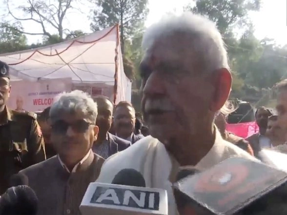 India News | J-K: LG Manoj Sinha Lays Foundation for New Houses Affected by Pakistani Shelling During Operation Sindoor