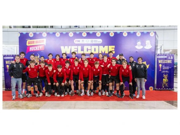 Sports News | Belgium Arrive in Madurai for FIH Hockey Men's Junior World Cup Tamil Nadu 2025