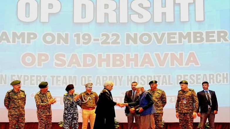 India News | J-K Lt Governor Lauds 'Op Drishti' Mega Eye Camp at Command Hospital Udhampur