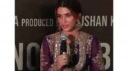 Entertainment News | Pollution in Delhi is Getting Worse, Something Needs to Be Done: Kriti Sanon