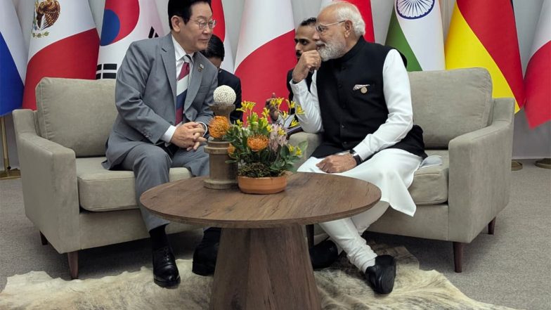 World News | PM Modi, South Korean President Hold Talks on Deepening Economic Ties