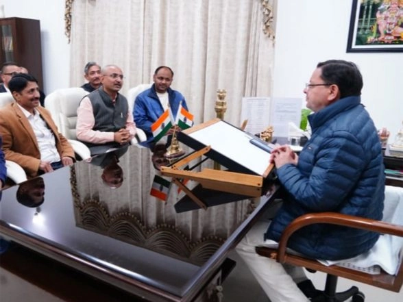India News | SIDCUL Entrepreneur Welfare Society Delegation Meets Uttarakhand CM