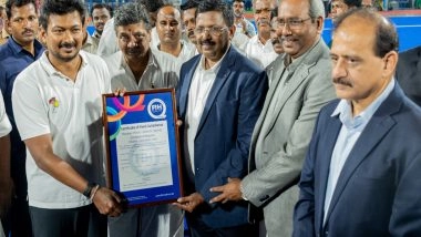 Sports News | Madurai International Hockey Stadium Inaugurated Ahead of FIH Men's Junior Hockey World Cup