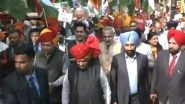 India News | Punjab Governor Gulab Chand Kataria Joins Unity March on Sardar Patel's 150th Birth Anniversary