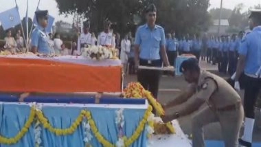 India News | Tamil Nadu: Mortal Remains of Wing Commander Namansh Syal Brought to Sulur Air Base