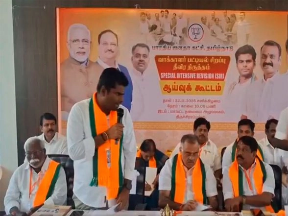 India News | Tamil Nadu Has Large Number of Fake Voters: BJP's K Annamalai Slams CM Stalin