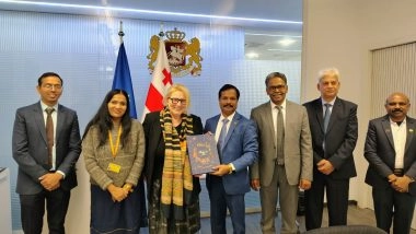 Business News | India, Georgia Move to Boost Silk and Textile Collaboration