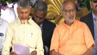 India News | Sri Sathya Sai Centenary: VP Radhakrishnan, CM Naidu Attend Celebrations in Andhra's Puttaparthi