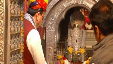 India News | Uttarakhand CM Dhami Offers Prayers at Brahma Temple in Pushkar