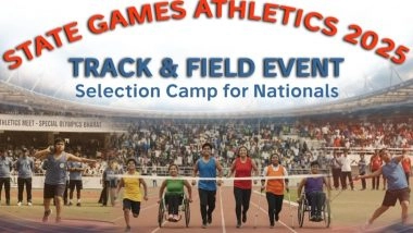 Sports News | Special Olympics Bharat in Collaboration with Sapta Shakti Awwa Set to Organize State Games Athletics 2025 at Jaipur Military Station