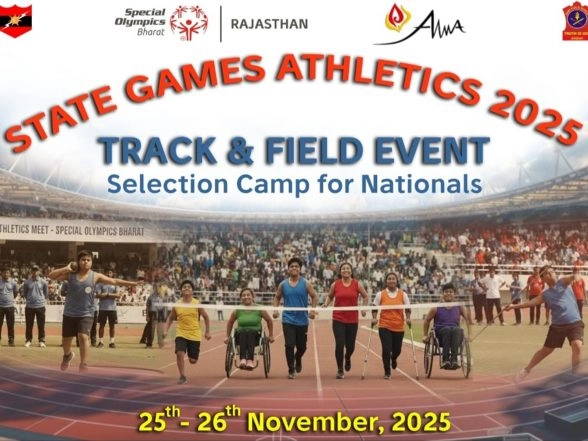 Sports News | Special Olympics Bharat in Collaboration with Sapta Shakti Awwa Set to Organize State Games Athletics 2025 at Jaipur Military Station
