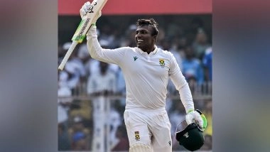 Sports News | Jansen, Muthusamy Power South Africa to 489, India Reach 9-0 at Stumps on Day 2 in Guwahati