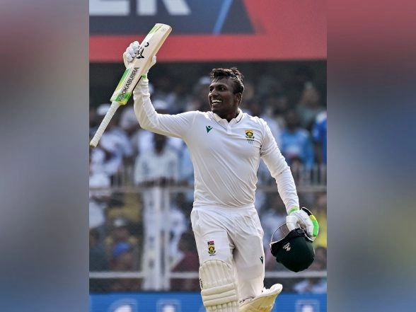 Sports News | Jansen, Muthusamy Power South Africa to 489, India Reach 9-0 at Stumps on Day 2 in Guwahati
