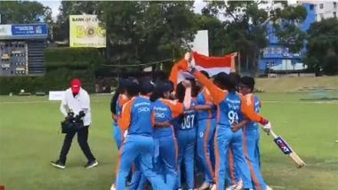 Sports News | India Win Inaugural T20 Blind Women's World Cup After Defeating Nepal by Seven Wickets
