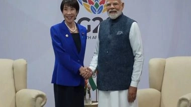 World News | PM Modi Meets Japanese PM Sanae Takaichi on Sidelines of G20 Summit