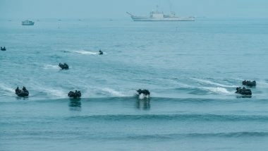 World News | Taiwan Detects 8 Chinese Sorties, 6 Naval Vessels, Official Ship Around Its Territory