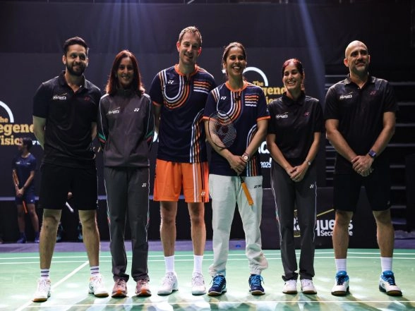 Sports News | Saina Nehwal, Peter Gade Open The Legends' Vision Legacy Tour India with Powerful Call to Grow Game