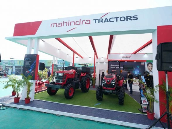 Business News | Mahindra Showcases New Alternate Fuel Tractor Range at Agrovision 2025 in Nagpur