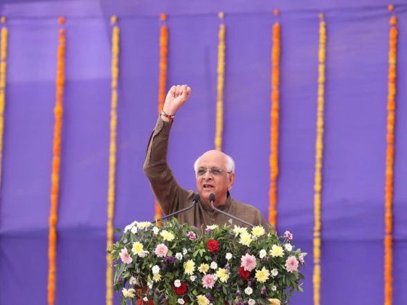 India News | Gujarat CM Bhupendra Patel Presents Development Works Worth over Rs 680 Crore