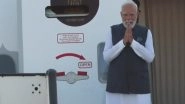 World News | PM Modi Emplanes for Delhi Post G20 Summit from Johannesburg