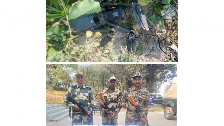 India News | BSF Neutralises Three Drones Along Punjab Border